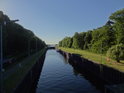 Plavební komora mezi Schleuse Havelberg je pokračováním Elbe-Havel-Verbindungkanal.